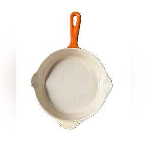 Vintage Cousances #16 Enameled Cast Iron Skillet – Made in France